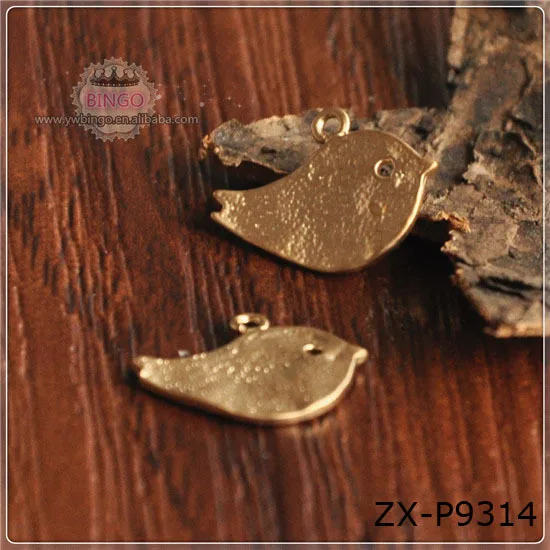 Bird Silver Charm, Animals Charm, Lovebird Love Birds Pendant Dove Charms ZX-P9314
