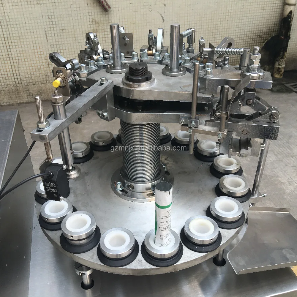 Diamond purple empty mascara rose gold 10ml lip gloss pvc paper heat shrink tube filling and sealing machine