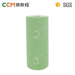 Disposable Viscose & Polyester Spunlace Nonwoven Fabrics Oil Absorbent Kitchen Cleaning Dishcloth Cleaning Cloth