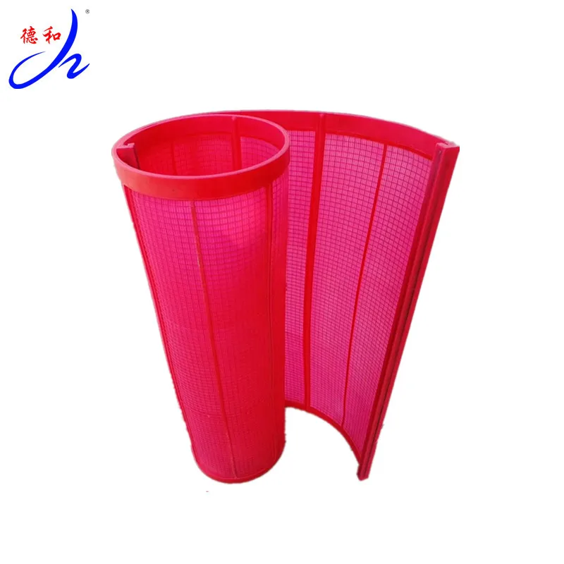 Polyurethane dewatering vibrating screen mesh/ Ultra-Fine soft shaker screen for sieve vibrating for sand