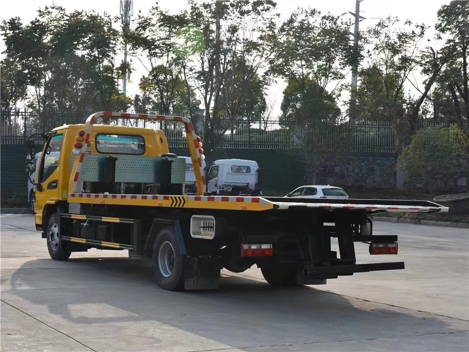 JAC road towing vehicle light duty wrecker towing truck
