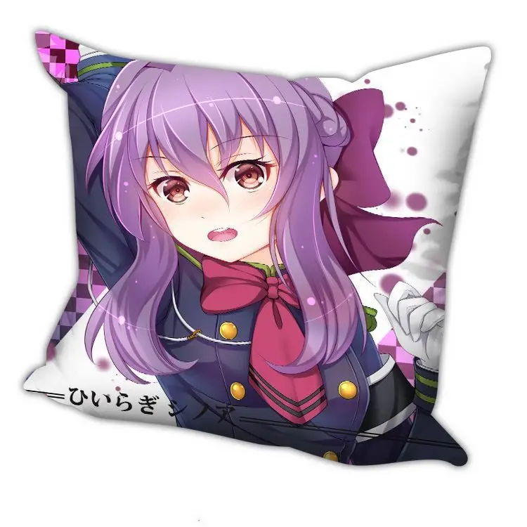 Новый Shinoa хиираги - Owari нет серафим аниме Dakimakura площадь чехол