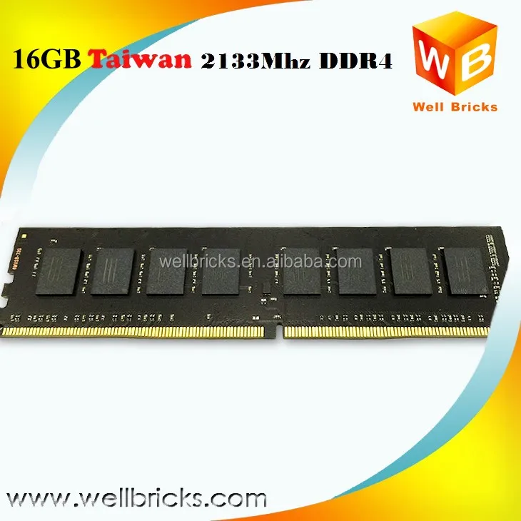 Non ECC Unbuffered Dimm Memory Ram PC 17000 2133mhz 16gb ddr4