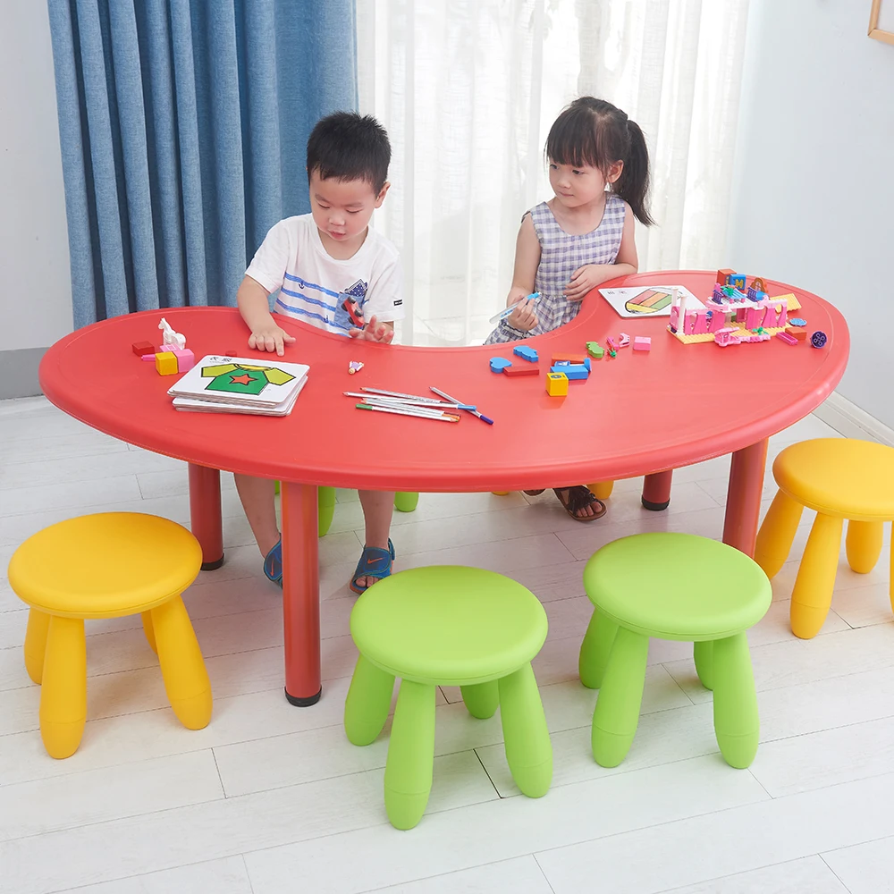 
Nursery preschool kindergarten kids learning children desk and chair 