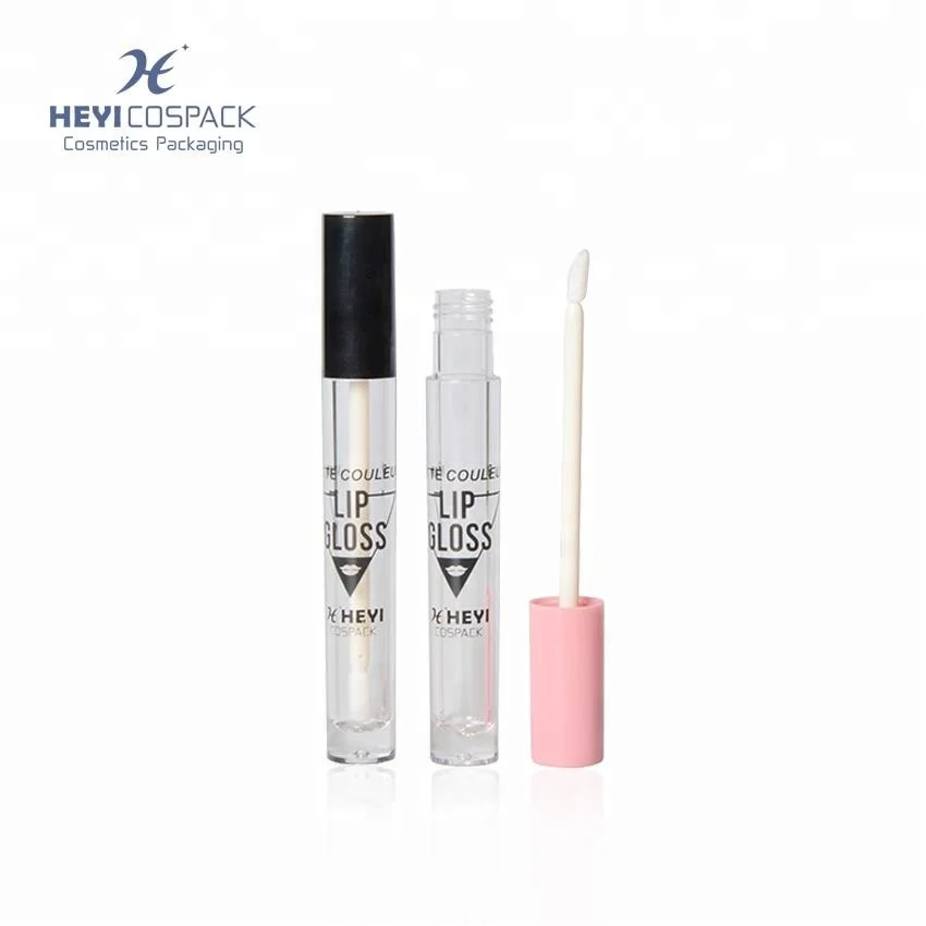 5.52 мл Clear Круглый Блеск для губ труб упаковки с аппликатор
