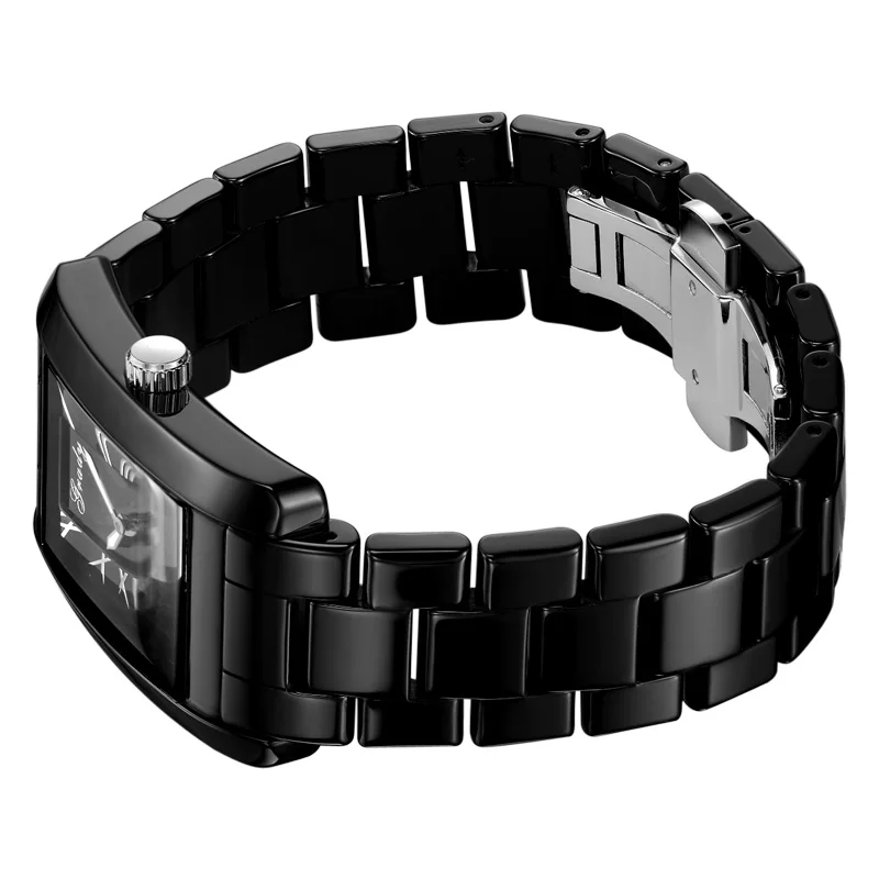 Ceramic Watch Women Waterproof Luminous  Chronograph Classic Japan Quartz  ladies wrist watch