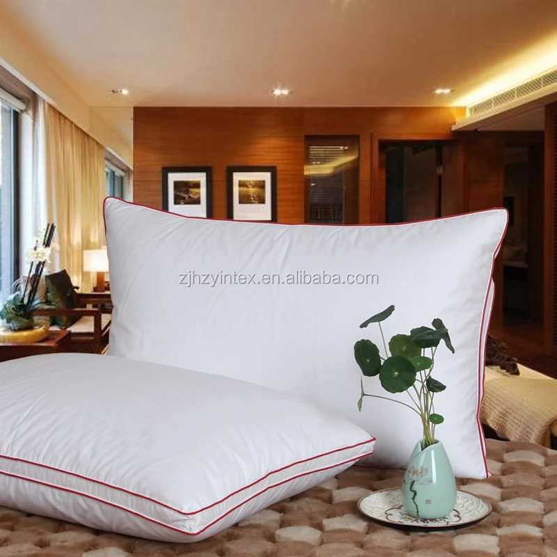 Hypoallergenic Polyester Pillow Insert King Size Silicone Microfiber Gel Fiber Pillow