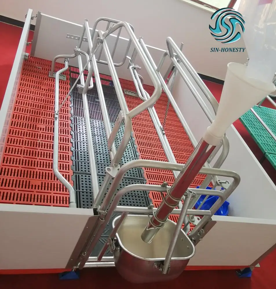 High quality galvanized pig farrowing crate for pig farm