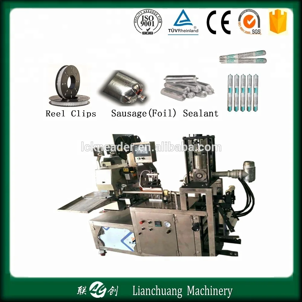 silicone sealant cartridge filling machine