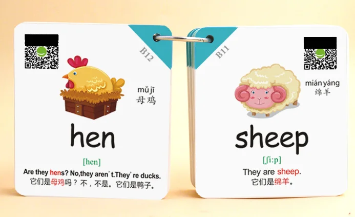 talking pen and cards for Preschool children