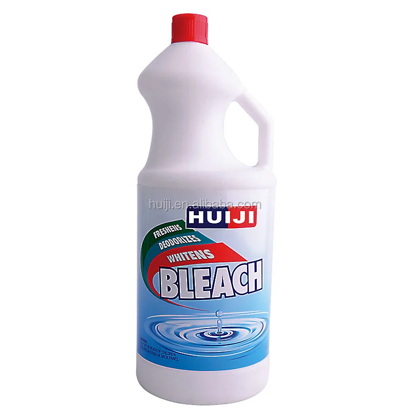 Concentrated Chlorine Bleach Liquid Detergent Light Yellow Transparent Liquid Kill Germs, Bleach Apparel 2 Years Disposable