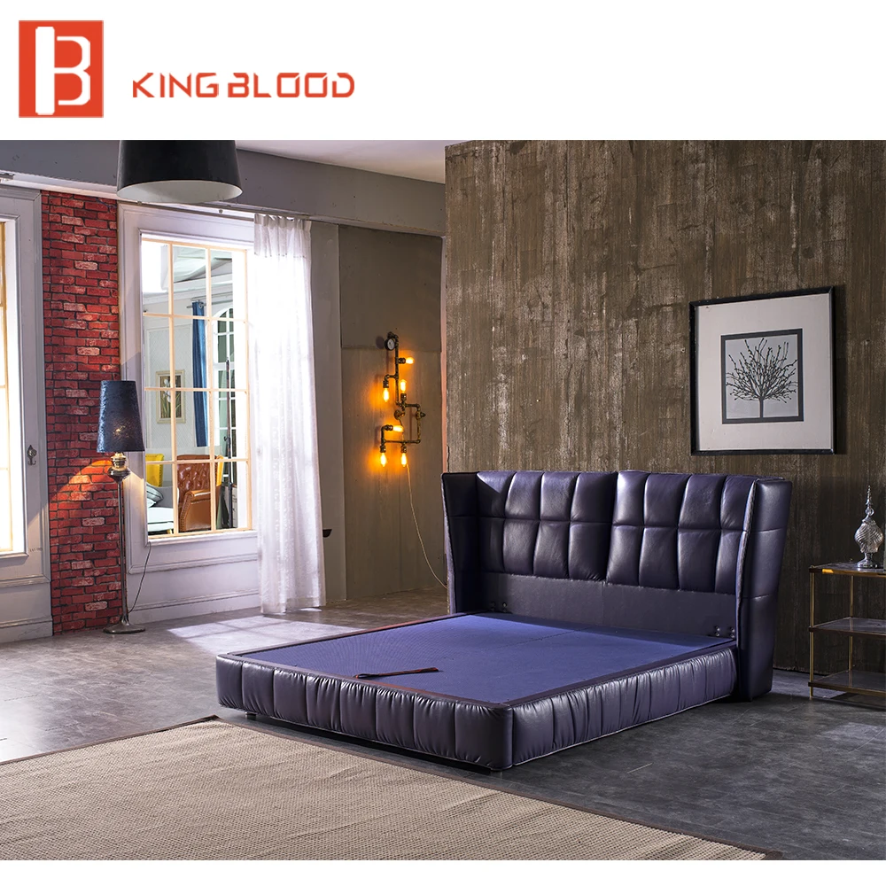 Capsule King size hotel sleeping bed set furniture for bedroom with pictures