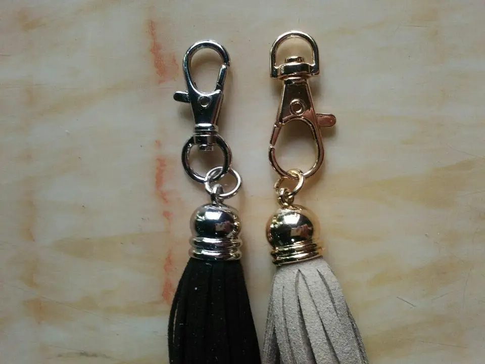 quality eco-friend leather tassel, key chain tassel, decoration tassel