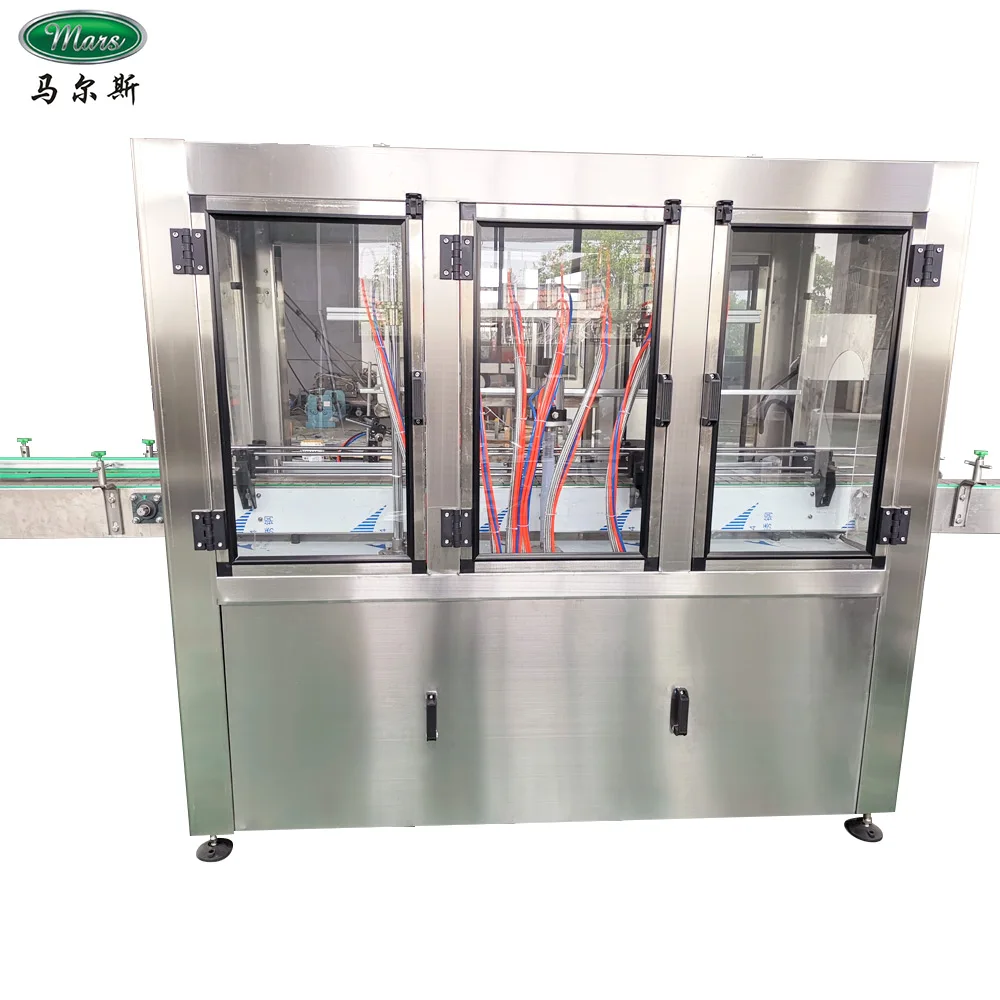 Automatic Small Rotary Bottled Coconut Olive Oil Cooking Oil Filling Bottlling Sealing Machine (1311191305)