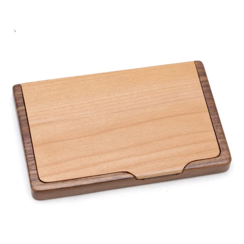 Handmade custom business card caseholder and wood card holder
