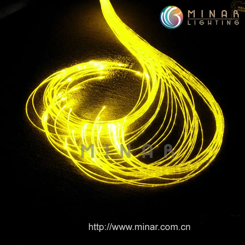 
1.0mm side spot spaking fiber optic cable without PVC sheath, SSOF-1*1.0/CK 