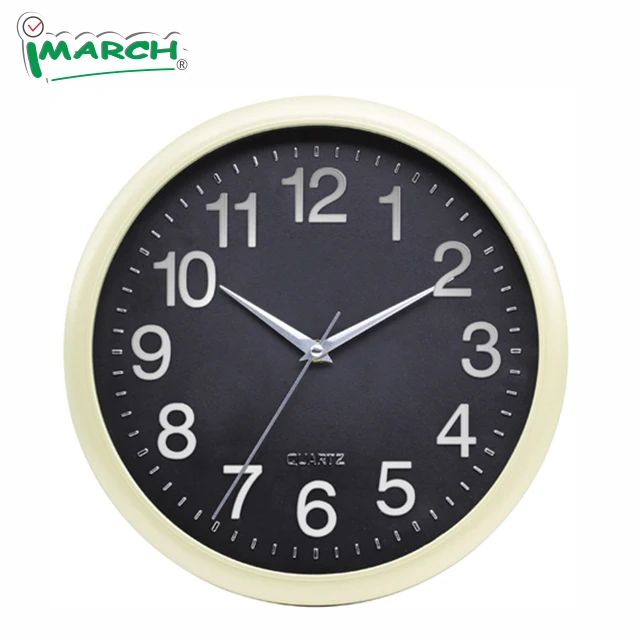 iMSH WC30001 Wall clock quartz analog wall clock silence home decoration round custom wall clock