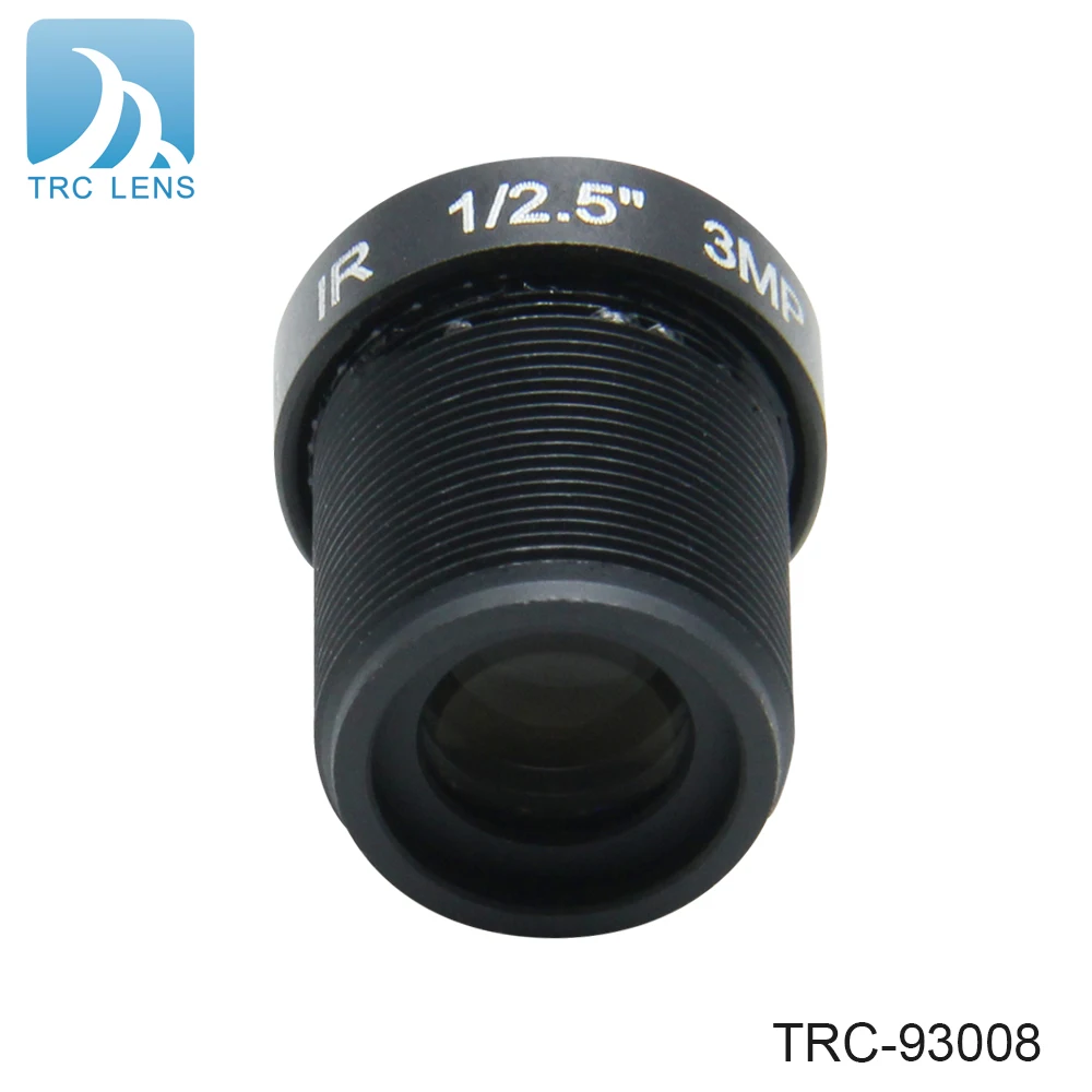 HD 4K 1/2.5 датчик 8 мм M12 крепление завода 3-мегапиксельная камера cctv объектив с фокусным расстоянием