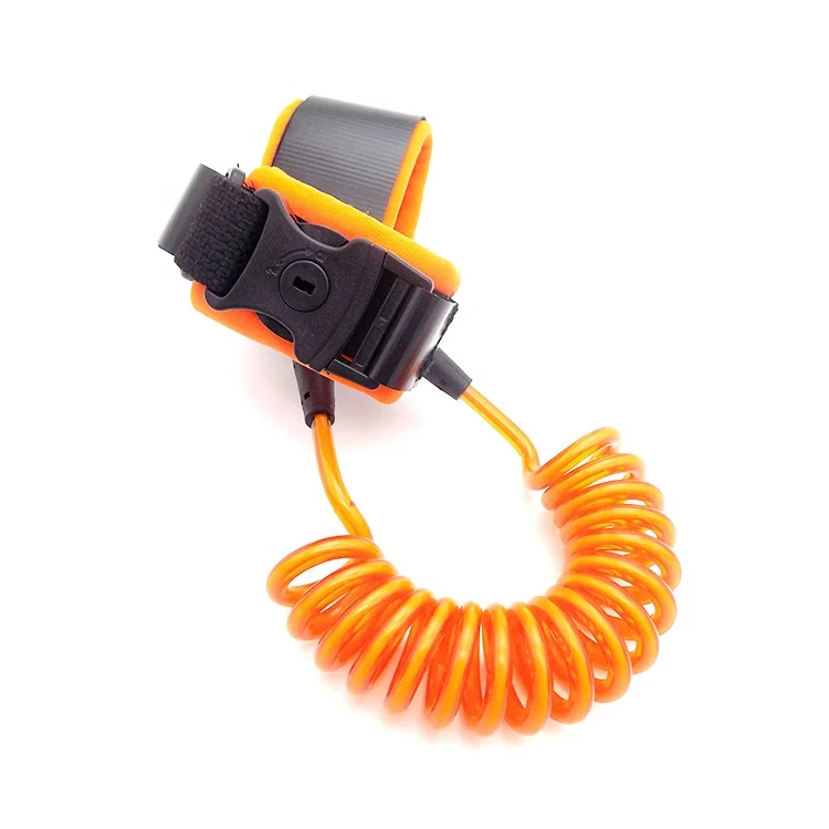 OEM Guofeng child safety walking anti lost wrist link strap for toddler, safety wristband leash with key & lock