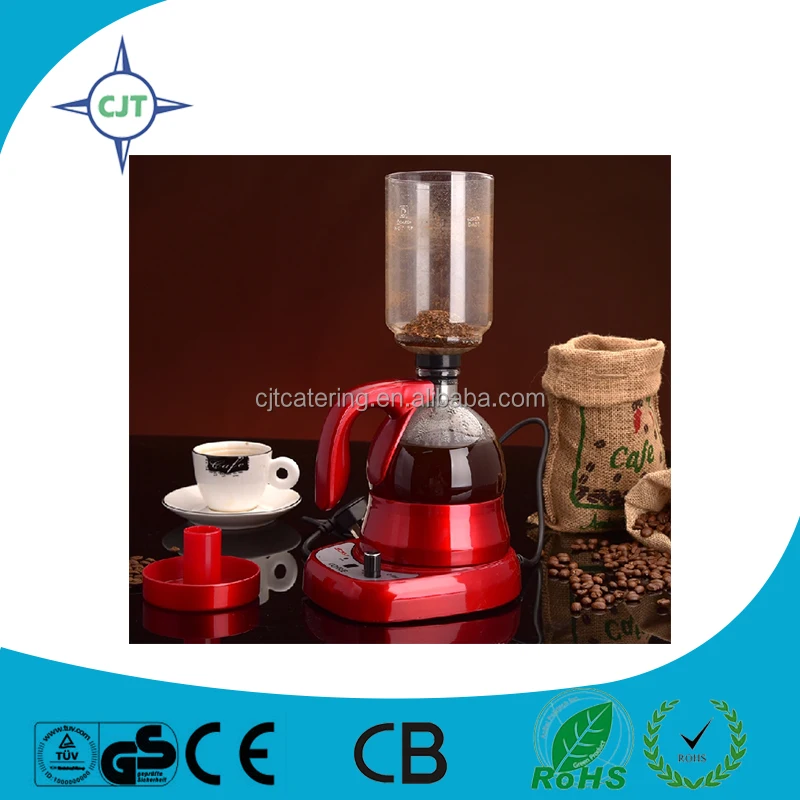 CJTcatering best selling electric use 3cup syphon coffee maker for sale