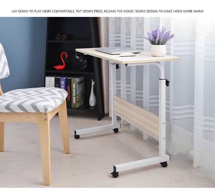 Wholesale Portable Adjustable Folding Arm Bed Aluminum Laptop Desk/Stand/Table With Cooling Fan And Mouse Pad