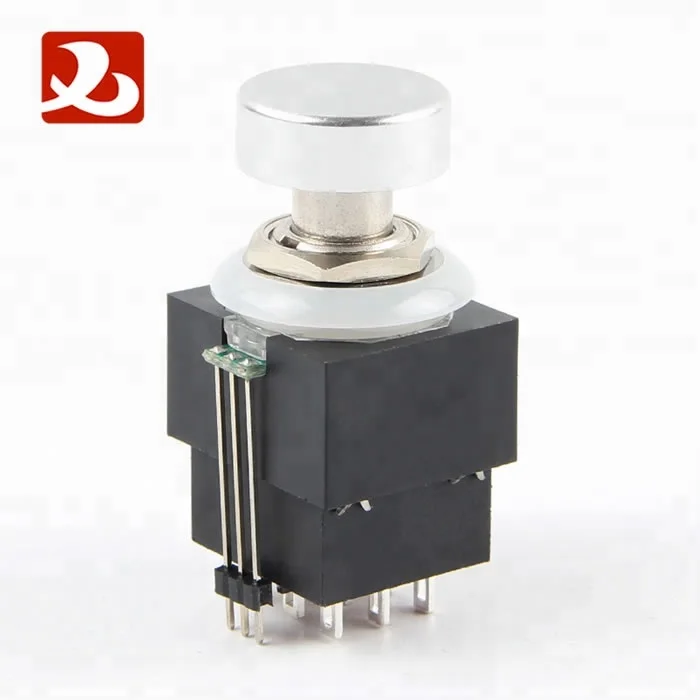 
Stomp Foot Switch Illuminated Bi-Color Led Ture Bypass Guitar Effect Push Button 3PDT On On Foot Pedal 