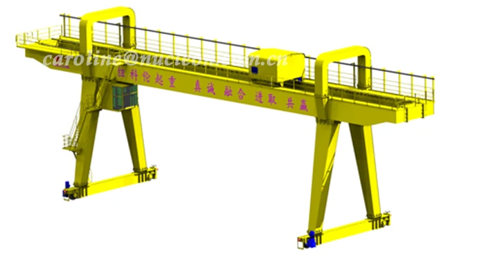 Mh Single Door Crane 10 Tons With Hoist 40 Ton Gantry Crane