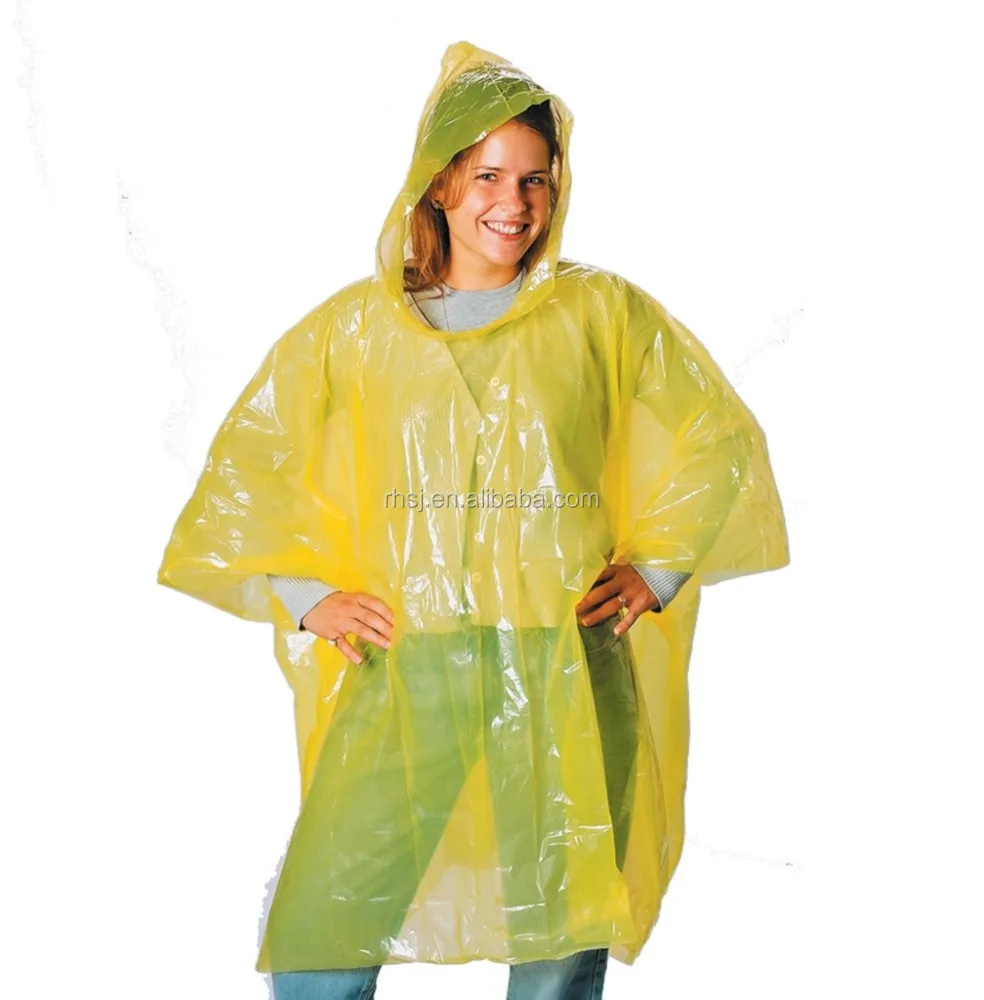 
Customized promo emergency poncho with LOGO 