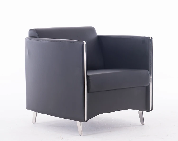 
David HL-8001 Popular Modern Classic Design Old Style Vintage Leather Sectional office Sofa 