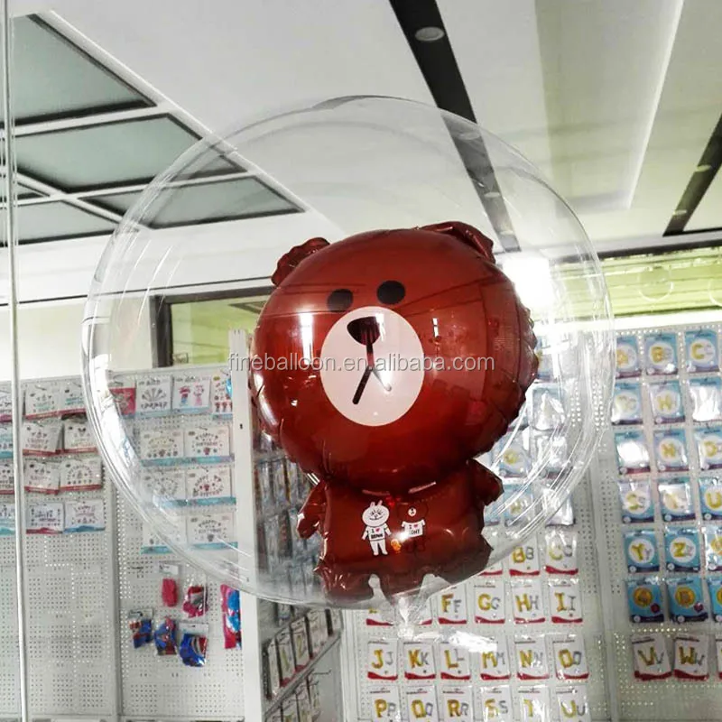 10 18 24 36 Inch Round BoBo TPU Balloon Transparent Bubble Balloons Wedding Party Decorations
