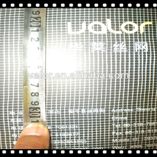 исо одобренный ce мозаика стекловолокна сетка для окон экран от anping завода