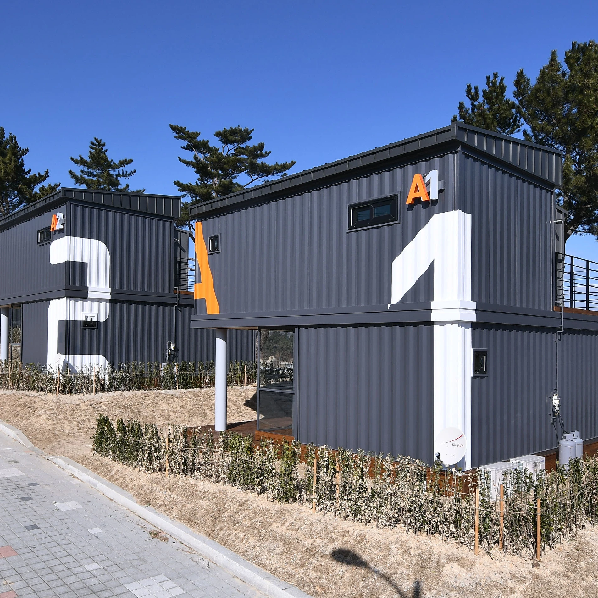 Дизайнерский Сборный Гостиничный модем, модный сборный дом, стальной контейнер хорошего качества, жилой 20-футовый контейнер