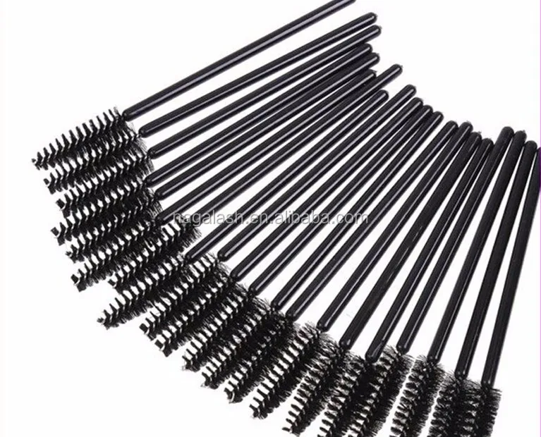 
NAGARAKU Wholesale 50pcs/set Mascara Eyelash Make Up Brush Disposable Mascara Wand Mascara wand brushes 