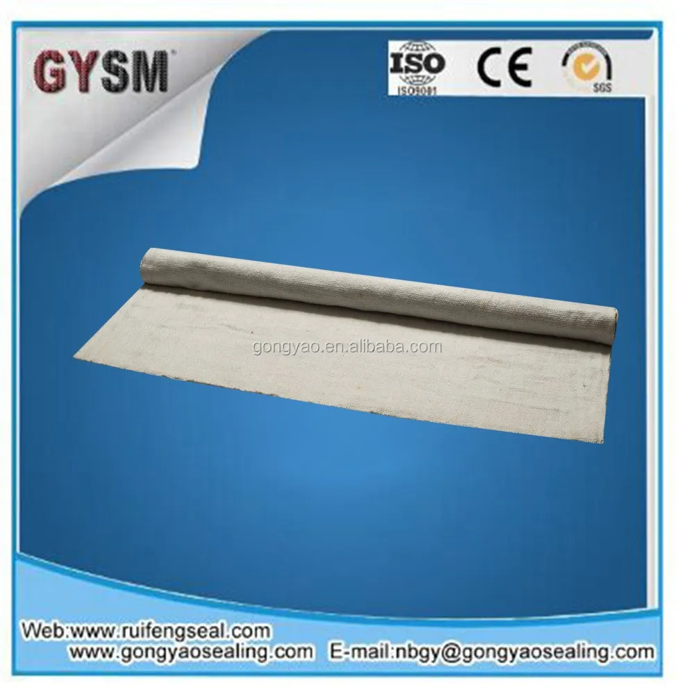 Тканая ткань из керамического волокна с проволокой ss 304 керамическая шерстяная