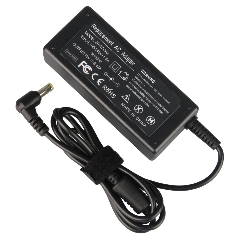 OEM Notebook Adaptor For Acer 65W AC Power Adapter 19V 3.42A 5.5mmx1.7mm Laptop Charger