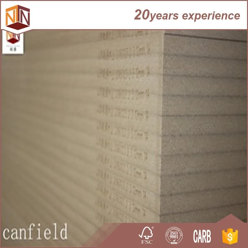 
factory direct supply carb fsc plain medium density fiberboard raw mdf 