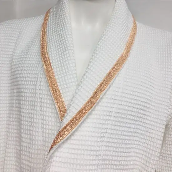 
China Supplier Cheaper Promotional 100% Cotton Waffle Bath Robe 