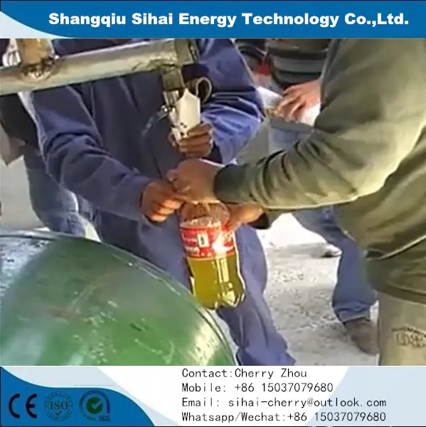 Used rubber tyres extracting oil plants recycle tyre to fuel oil with free installation