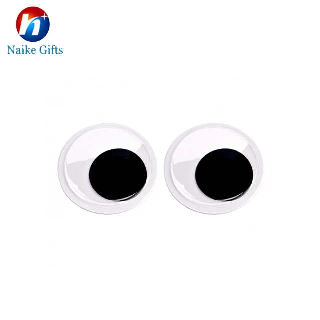 
Eco-friendly Self-adhesive oval googly eyes for toy 