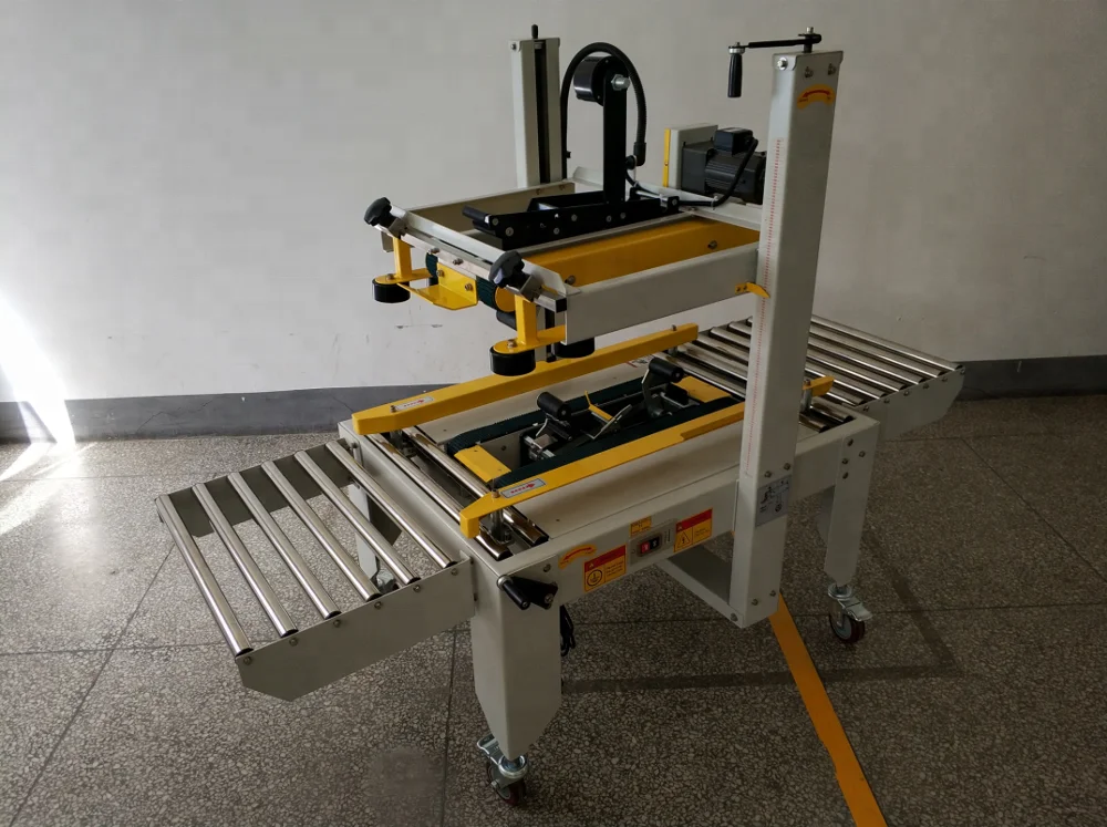 FXJ-6050 Semi Automatic Carton Sealer Machine with Manual Adjustable