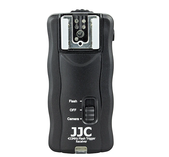 JJC JF-U2 433MHZ 16channels Wireless Remote Control & Flash Trigger Kit (Two receivers)