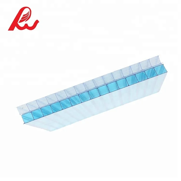 new style stylish clear PC plastic hollow board roof tiles