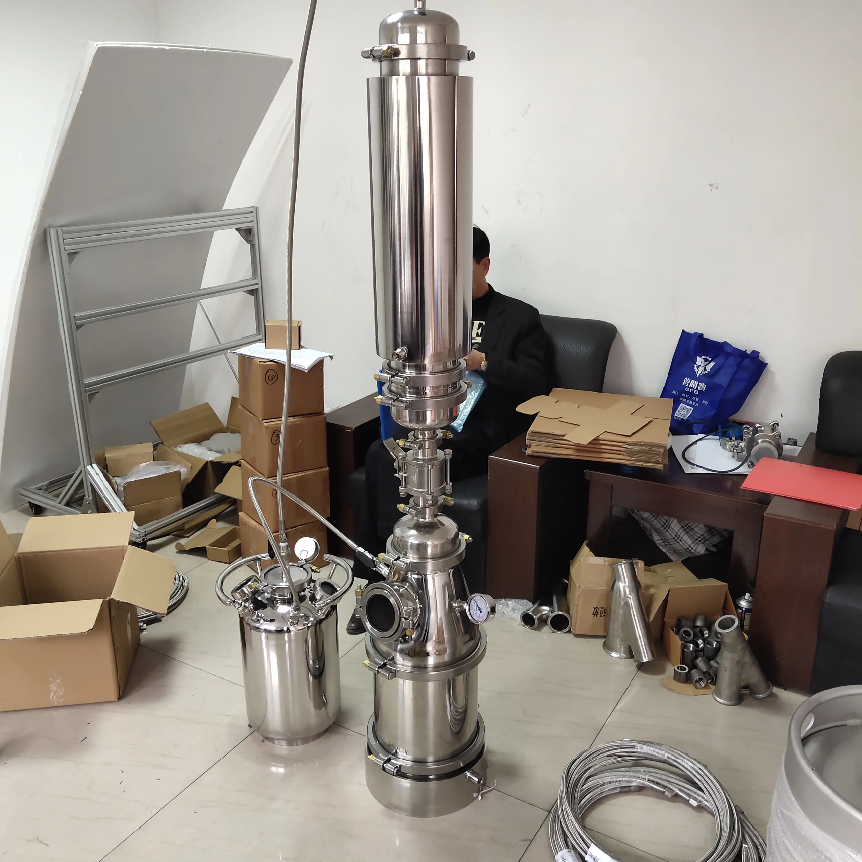 hot sale high quality 1LB 2LB 5LB 10LB big capacity closed loop extractor system