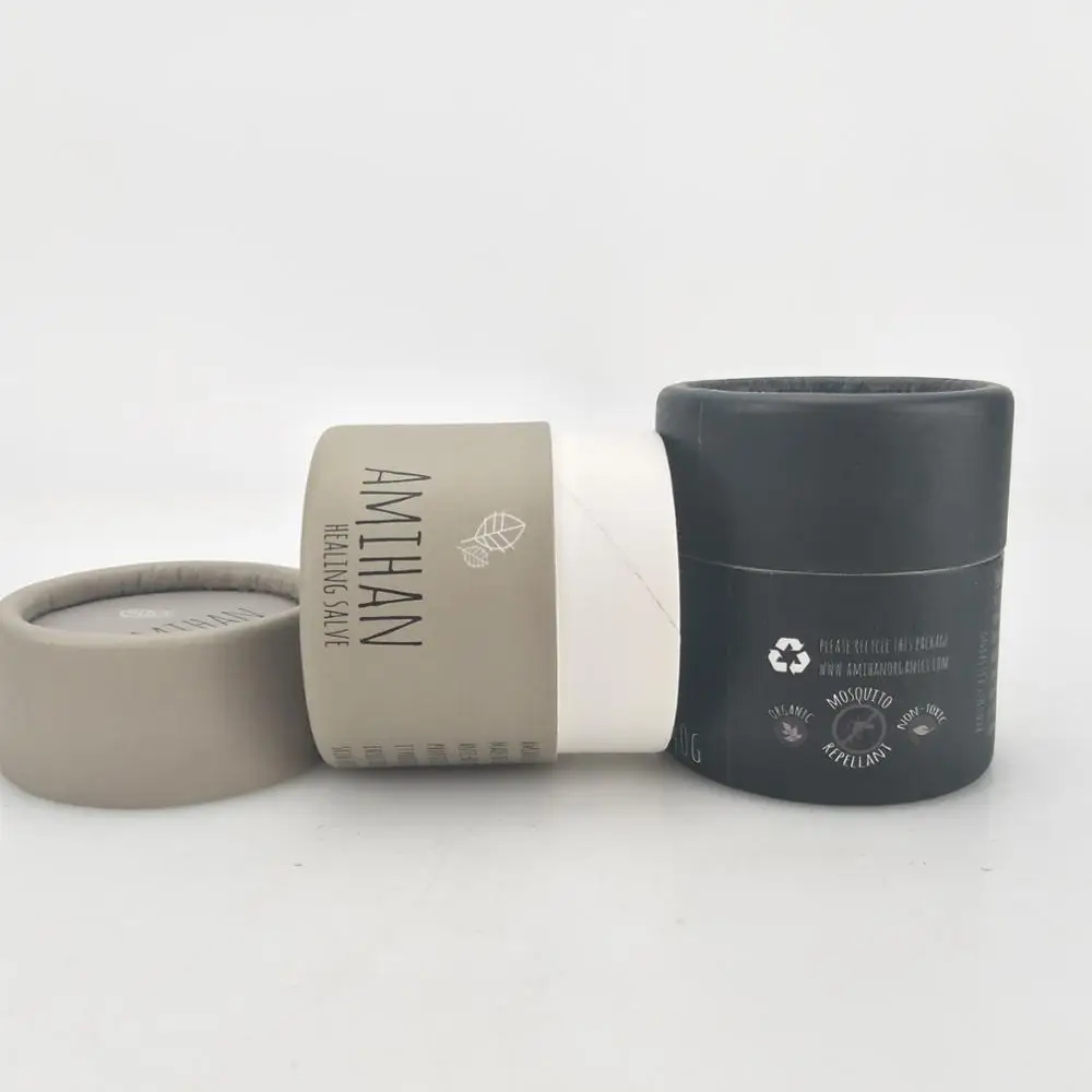 Экологичный Тюбик из крафт-бумаги с эффектом пуш-ап для бальзама для губ