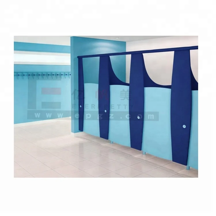 Modern Kindergarten Furniture Compact Partition Kids Toilet Partition Furniture Kids Partition