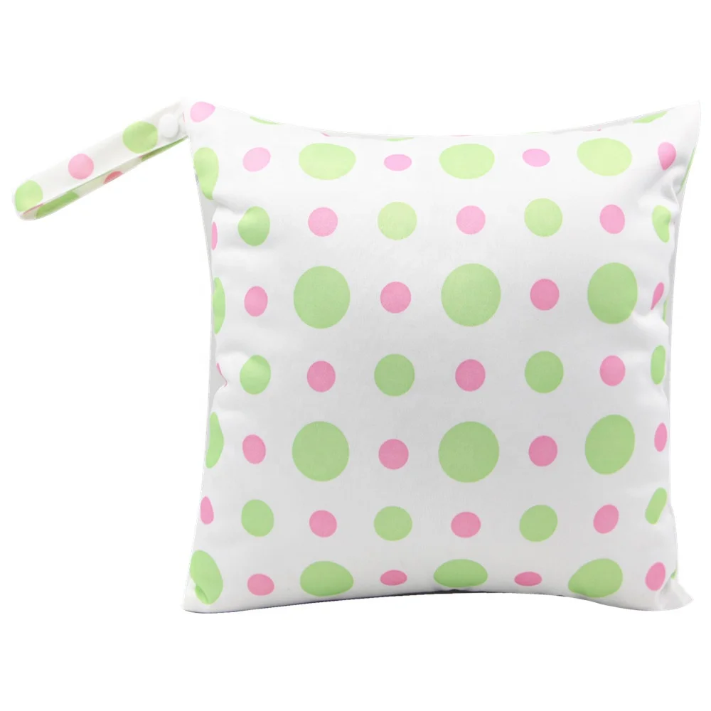 Waterproof pul fabric baby wet bags pul wet bag