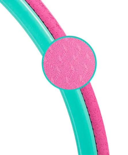 Stretching Gym workout back fitness exercise tool yoga wheel tpe yoga circle