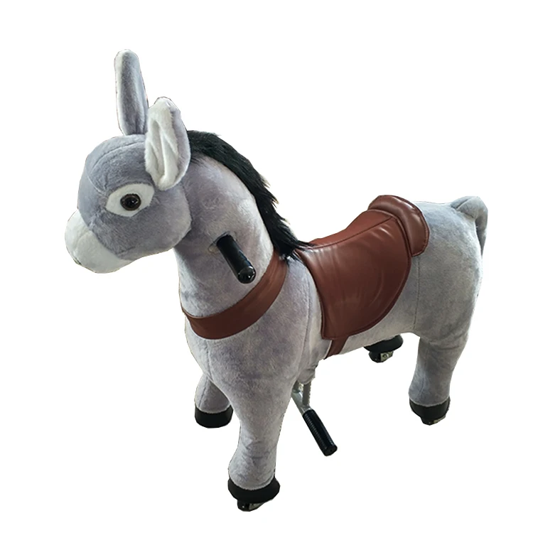 walking animal riding animal donkey ride toy