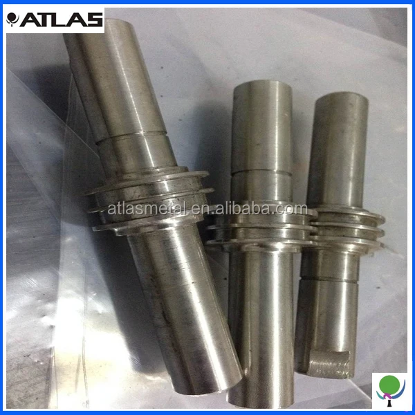 carbon steel short shafts , steel spline shaft customized design , cnc lathe machining steel shafts