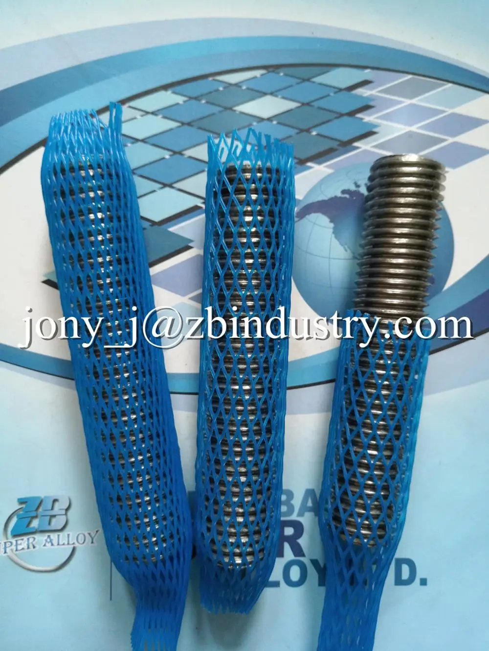 
Super Duplex SAF 2205 2507 UNS S32750 S32760 1.4410 Threaded rods fastener 